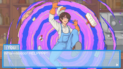 Help me Cleaner Sama! - I Got Isekai’d to Clean Monster Girl Basements [demo] by NyakuGames screenshot 0