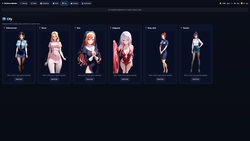 WaifuCardBattle [v0.1] [Lokygame0] screenshot 2