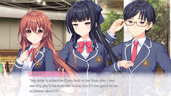 Sousaku Kanojo no Ren'ai Koushiki [v1.10 + Append] [Aino+Links] screenshot 0