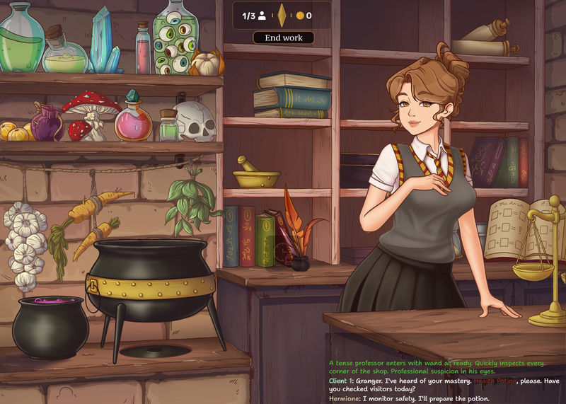 Hermione's Shop [v0.1.1] [KuroticaTeam] poster