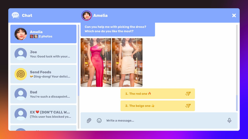 Naughty Chat [v1.0] [Love Seekers] poster