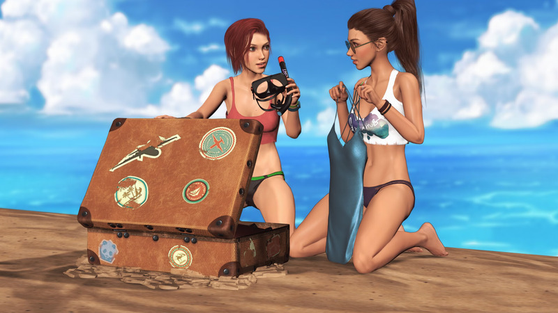 Almost Castaways [final] by Pent Panda poster