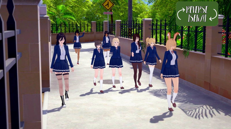 Reverse Isekai poster