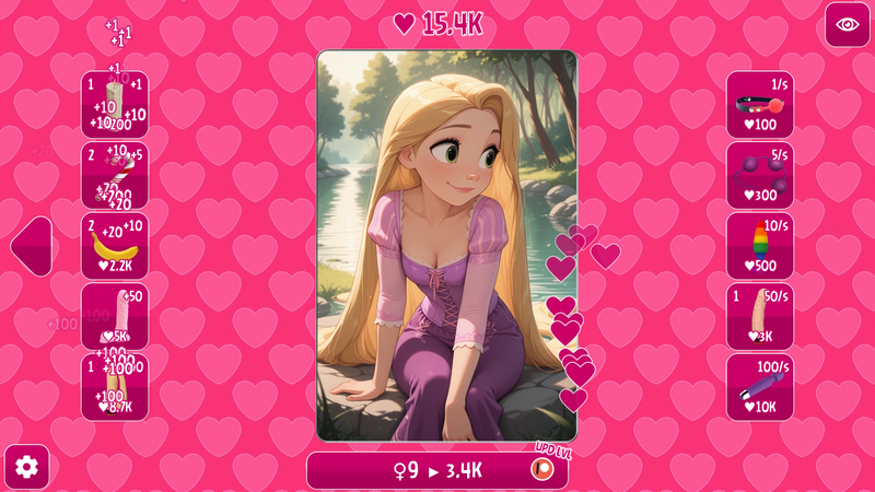 Rapunzel Clicker [v1.2 Free] [Tap-Tap Legends] poster