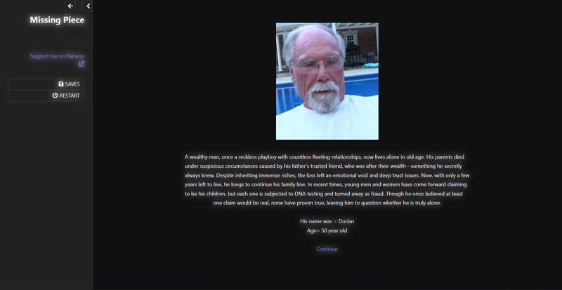 Missing piece (v0.1) by constix poster