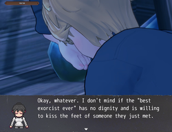 Overconfident Exorcist [v1.0 Beta] [MudBeu] screenshot 0