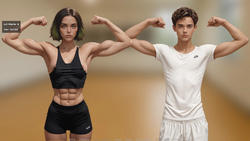 Female Muscle Leveling  (v1.5) by FMG XP screenshot 4