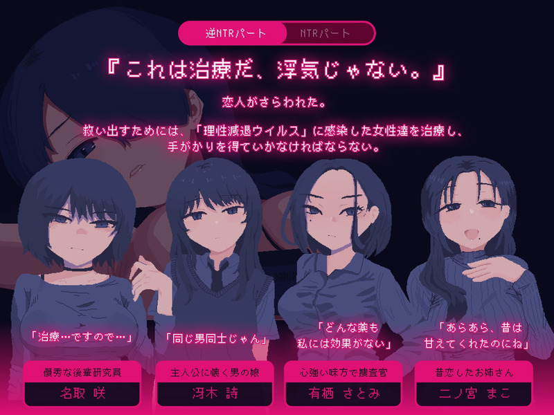 NTRdemic: I Will Rescue Her Without Yielding to Any Temptation [final] by Tatemaero romae poster