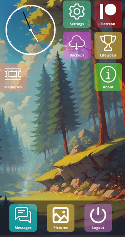 Netorase phone: Iris screenshot 1