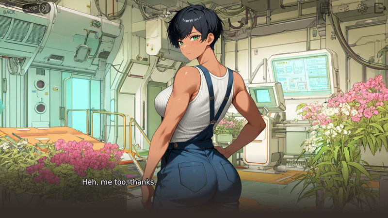 Tomboy Stranded in Space [v1.0] [Rodrigo Piedras] poster