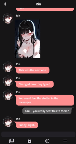 NTR Chat: Her Unfaithful Secrets [v0.11] [Linda DS] screenshot 1