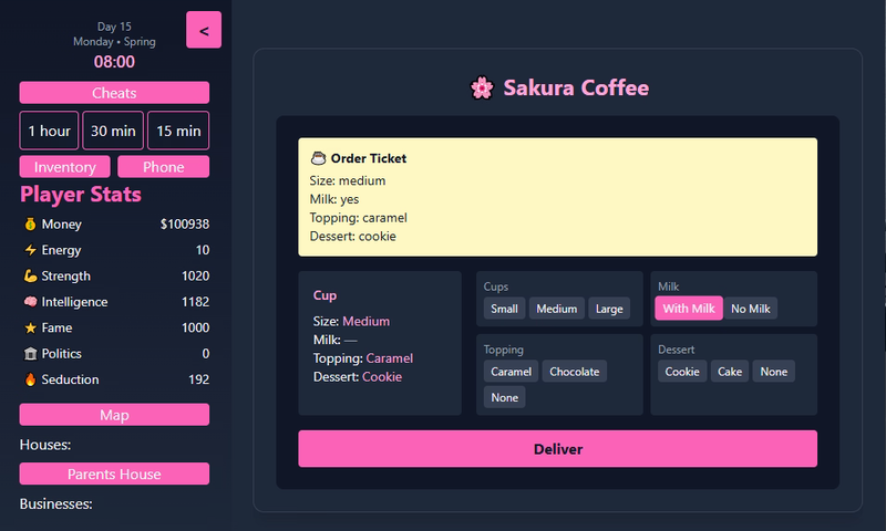 Lust Reaction (v0.1) by Kopkop poster