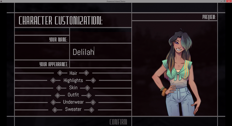 Pinewood Island [Final] [Jaime Scribbles Games] poster