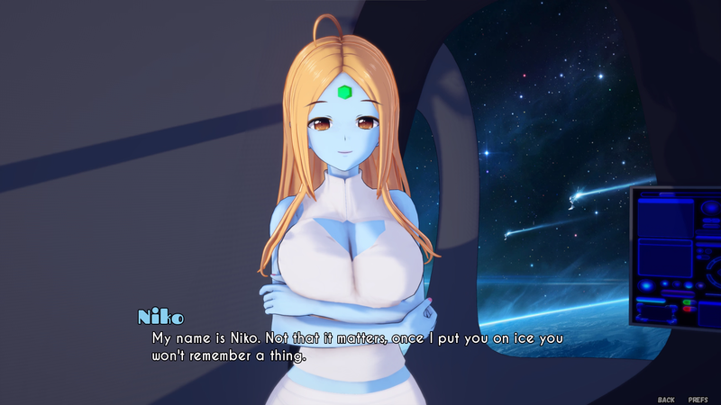 H x Alien by My Big Little Brother poster