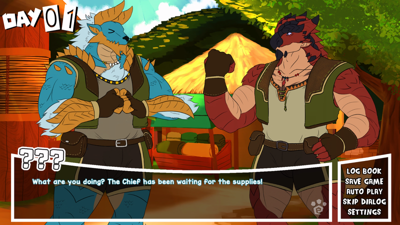 HELP!!! I Got Lost and Found A VILLAGE That's Full of... MONSTERS! (v0.8a.01) by RodaBlackfang poster