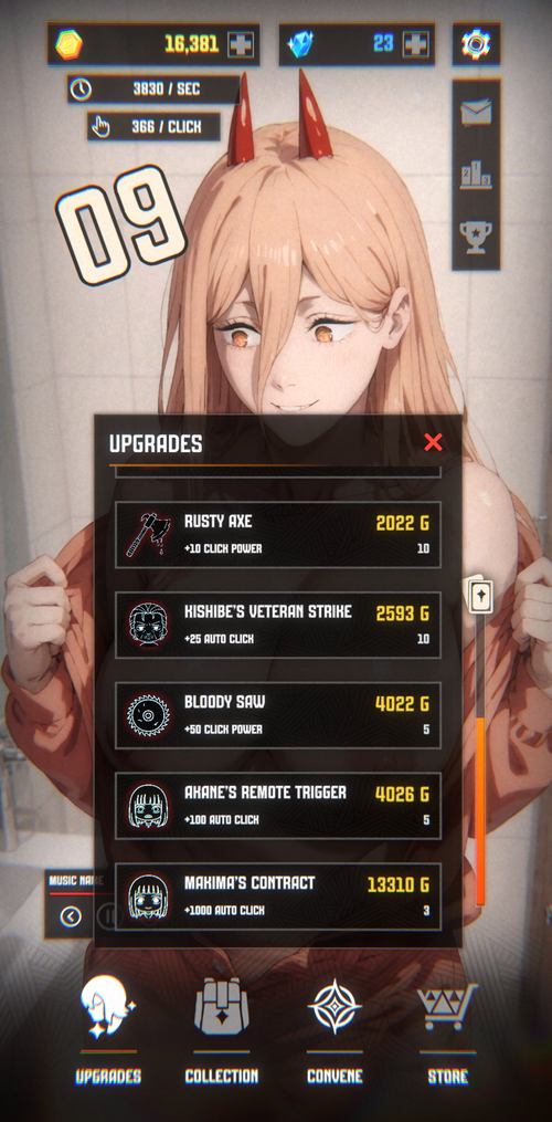 Chainsaw Man Gacha Clicker [v0.3.1] [SinfulBrain]