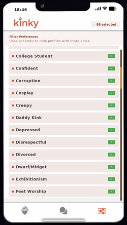 Kinky Phone - Swipe to Seduce (v1.0) screenshot 10