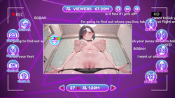 Clicker Complex: Vira’s Private Stream (v0.4) by PrincessComplex Games screenshot 8