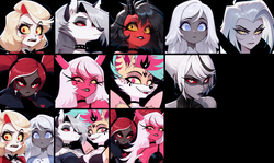 Hazbin Hotel & Helluva Boss Hentai Clicker [v1.1] [SilenceOfTheNight] screenshot 5