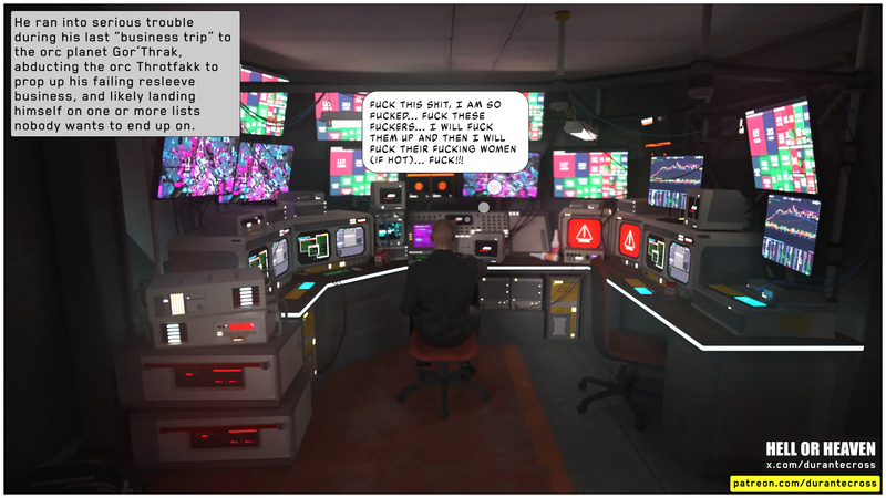 Hell Or Heaven (v0.1.0) by Durante Cross poster