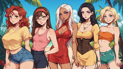 My Harem Vacation in a Time Loop [v1.60] [Vortex cannon] screenshot 8