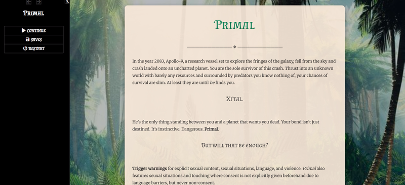 Primal [CH1.2] [Zesna] poster