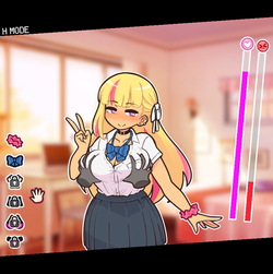 Strip Rock, Paper, Scissors: GAL EDITION DEMO (v0.9) by YubariOnsen screenshot 3