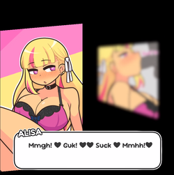 Strip Rock, Paper, Scissors: GAL EDITION DEMO (v0.9) by YubariOnsen screenshot 1